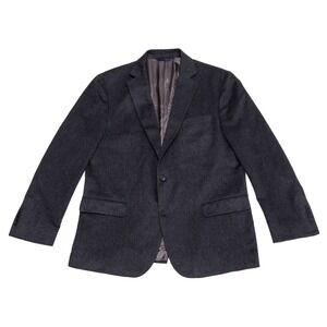 Brooks Brothers 100% Cashmere Blazer Jacket Grey Classic Fit EU 58 UK 46 US 46L